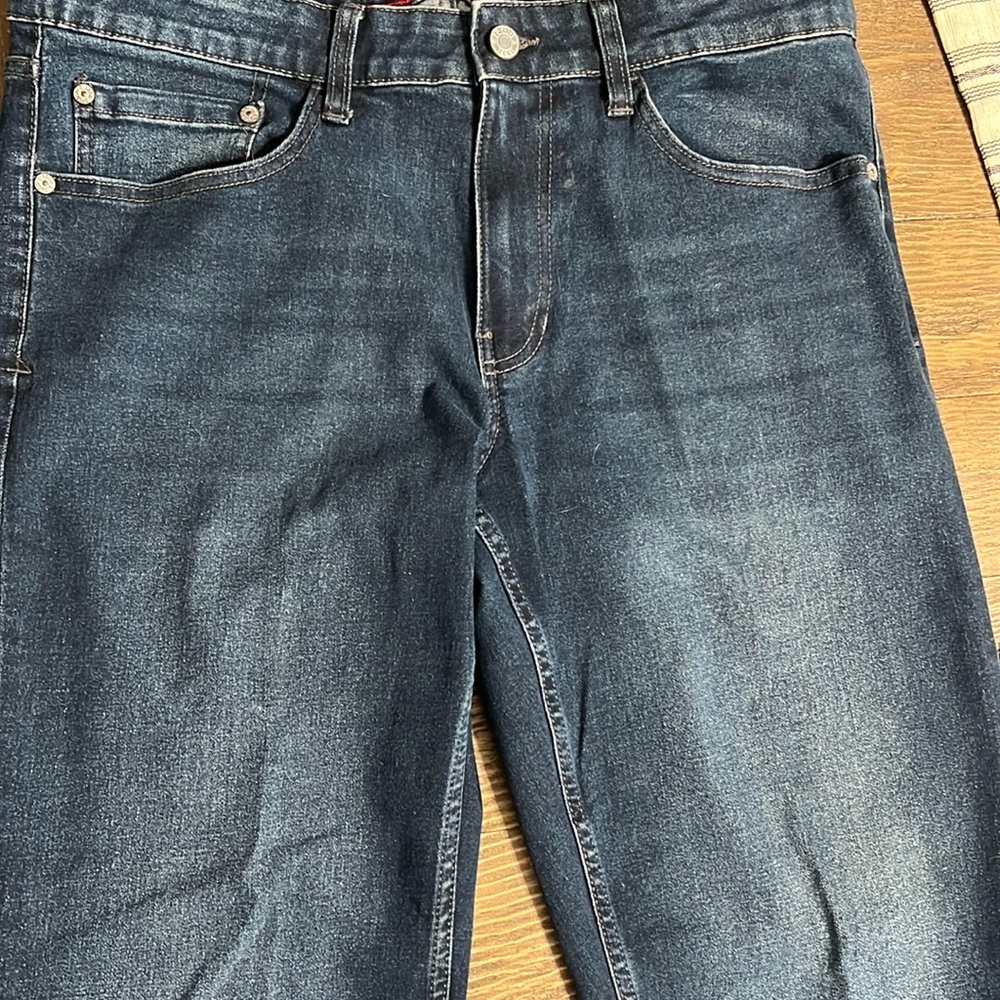 Izod Blue Straight Jeans Classic Style